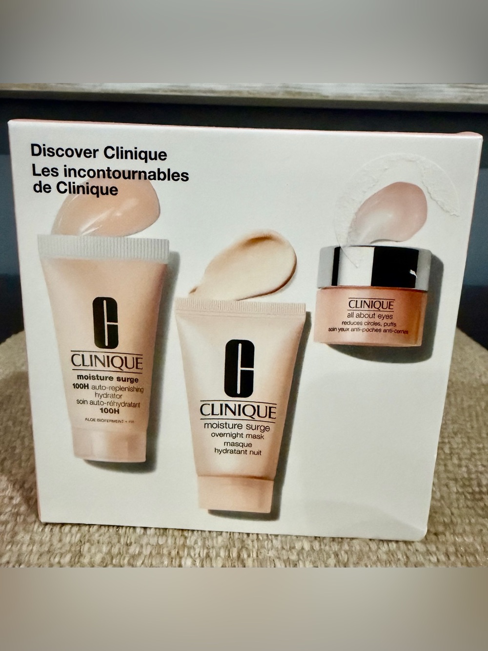 Clinique Discover Clinique 3-Piece Skincare Gift Set NEW